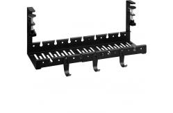China Adjustable Under Desk Cable Management Tray with Hooks Customized ISO9001 Rohs CE supplier