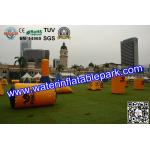 PVC Inflatable Paintball Bunker BUN51 With Durable Plastic Ground Stakes for sale