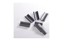 China Black Industrial Permanent Ferrite Magnet For Car Automobile Window Motors supplier