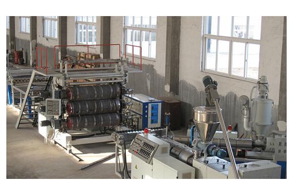 PET Plastic Sheet Extrusion Line , 50HZ APET PETG Sheet Machinery