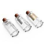50mm Dia 3.5oz Crystal Glass Perfume Bottles SGS Round Custom LOGO for sale