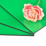 Fireproof Class B1 Aluminum Composite Panels 1220mm-1575mm Heat Resistance ≤0.04mm