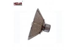 China Vacuum Brazed Profile Wheel For Granite Marble Stone Shaping And Profiling supplier