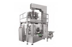 China Zipper Flat Pouch Multihead Weigher Packing Machine For Chocolate SS304 supplier