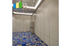 China Sound Proof  Movable Partition Walls For Restaurant / Theater Room Sliding Wall supplier
