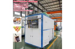 China Automatic Plastic Cup Thermoforming Machine with PLC Control Gear Drive System supplier