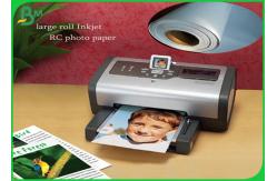 China 150gsm 190gsm Satin And High Glossy RC Photo Paper For Pigment Ink supplier