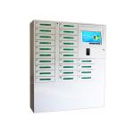 Museum / Library Secure Phone Charging Station with 24 Secured Safe Doors for sale