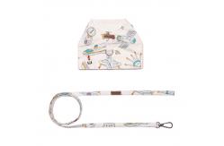China Nylon Adjustable Universal Pet Harness Leash White For Cats supplier