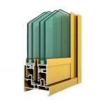 Multi Anodized Aluminium Door Profiles T3-T8 Annealing For Shower Room for sale