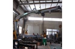 China 0.6T Telescopic Boom 8m Deck Pedestal Marine Cranes supplier