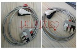 China PHiliph ECG Machine Parts MP20 Patient Monitor 3 Lead Cable supplier