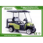 China Green EXCAR Electric Golf Car 3 Or 4 Seater 48V ADC Motor CE Approved for sale