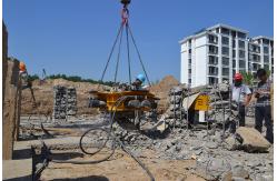 China AP500S Pile Breaker Machine Hydraulic Concrete Cutter Square 280kN For Construction supplier