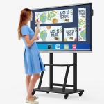 Ultra HD 4k Interactive Smart Boards 60hz Anti Glare Glass Material for sale