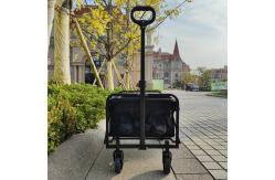 China Durable Cloth Foldable Wagon Cart With PVC Wheel Net Weight 5.4 KG supplier