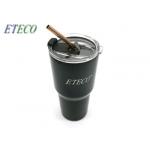 Insulated Stainless Steel Tumbler Cups Metal Finish Food Grade Anti Skid Design for sale