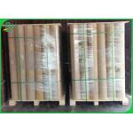 White Rollo Garment Cutting Plotter Paper 50gsm 60gsm With 160cm / 180cm Width