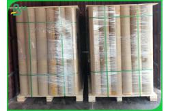 China White Rollo Garment Cutting Plotter Paper 50gsm 60gsm With 160cm / 180cm Width supplier