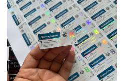 China CJC1295 With DAC Small Bottle Injectable Oil Labels With Laser Effect supplier