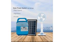 China Lithium Battery Solar MP3 Mini Home Lighting System With Radio supplier