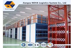 China Plywood Board Industrial Mezzanine Floors Racking System With Staircase supplier
