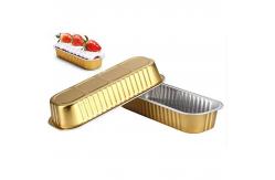 China 200ml Mini Loaf Aluminium Takeaway Box Baking Large Foil Containers supplier