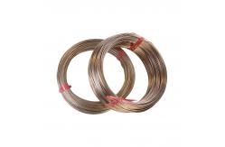 China Superior Electrical Conductivity 7% IACS CuNi Alloy Wire With Bare Insulation supplier