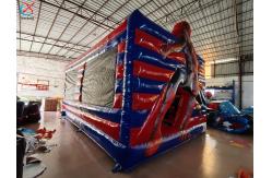 China Factory Inflatable Spiderman Bounce House With Slide Combo Inflatable Castle supplier