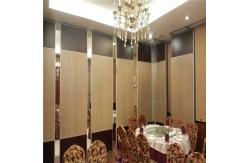 China Soundproof Movable Partition Walls Exhibition And Convention Room Dividers System supplier