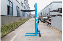China Electric Walkie Manual Pallet Stacker Load 1 ton 1.6meter Hight supplier