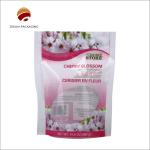 Eco Friendly Holographic Stand Pouch Bag With Resealable Zipper for sale