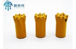 China Tungsten Carbide 12 Degree Rock Drilling Tools 36mm Hard Rock Drilling Bits supplier