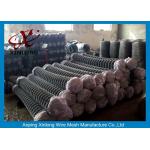 Hot Dipped Galvanized Chain Link Fencing , Chain Link Wire Fence For Park