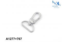 China Customized Size Bag Snap Hook Zinc Alloy With Long Lasting Plating supplier