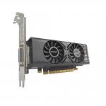 PCWINMAX Low Profile GTX1050 4GB DDR5 128BIT Dual Fans 640SP PCI Express 3.0 X16 Graphics Card for Small Cases for sale