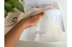 China Gravure Printing HDPE Die Cut Handle Plastic Bag supplier