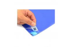China Peelable 45X90cm 35um Adhesive Decontaminating ESD Rubber Mat supplier
