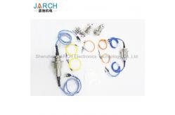 China Multi - Channels Fiber Optic Rotary Joint  High Speed With Aluminum Housing supplier