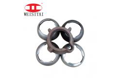 China Hot Dipped Galvanized Cuplock Scaffolding Bottom Cup Q345 supplier