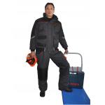 China Padded Canvas Winter Work Coveralls Comfortable With Elasticated Cuffs And Waist for sale