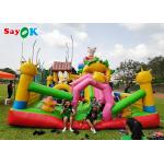 Safe Commercial Inflatable Bouncer Large Trampoline For Kids Playground for sale