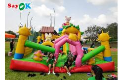 China Safe Commercial Inflatable Bouncer Large Trampoline For Kids Playground supplier