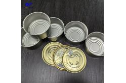 China D99x50mm 310ml Round Metal Can Canned With Beef  Withstand Hot Cooking supplier