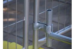 China Easily Assembled Powder Coating Temp Construction Fencing supplier