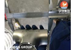 China ASTM A815 WP-S S32750 Duplex Steel Pipe fittings Reducing Tee Oil Gas supplier