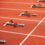 Anti - Slip Sandwich System Running Track Color Customized Runway Playground for sale