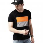Urban Stylish Mens T Shirts 100% Cotton Short Sleeves Fabric Weight 120 Grams for sale