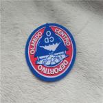 Smooth Custom Heat Transfer Patches 3 Diemensional Embossed Plush Printing Tatami Flocking R