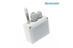 China Air Duct Mounted Pressure Humidity And Temperature Sensor 16-30V supplier